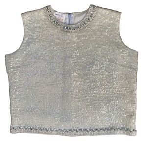 Vintage Sequin and Beaded Shell Size Large Imports by Aristo Brand Flapper Style